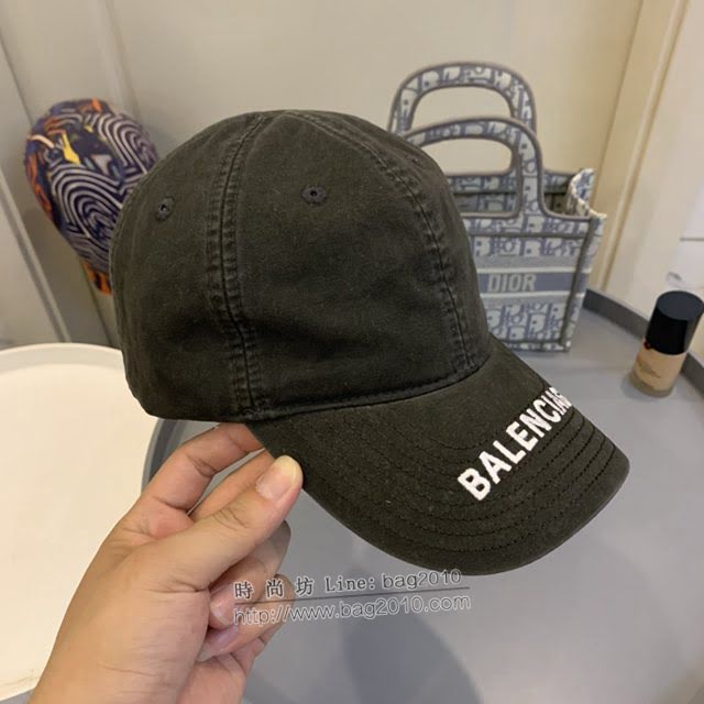 Balenciaga男女同款帽子 巴黎世家水洗做舊棒球帽鴨舌帽  mm1646
